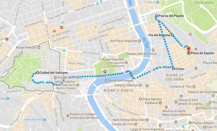 Ruta de Roma en 3 días